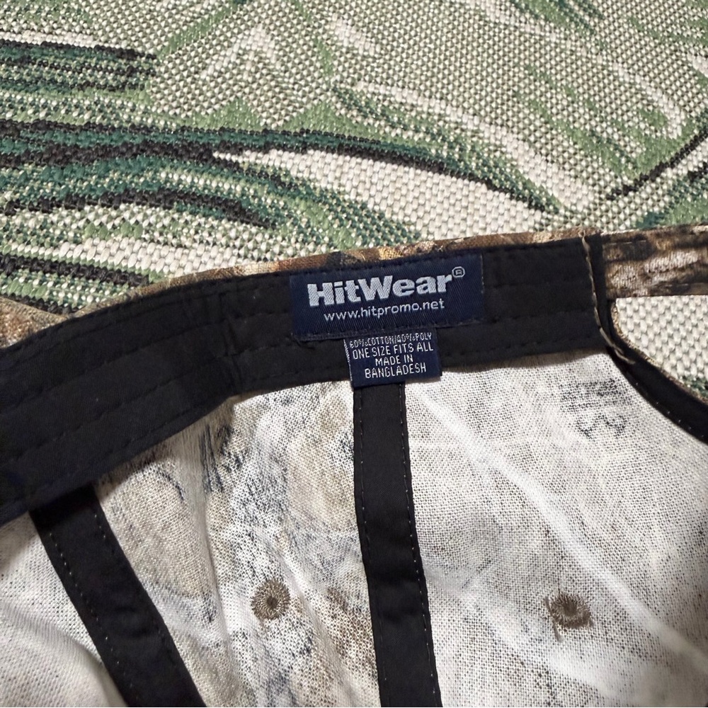 Chevrolet Trucks Camo Cap Real Tree Edge Camouflage Hat Chevy Bow tie - Picture 6 of 6